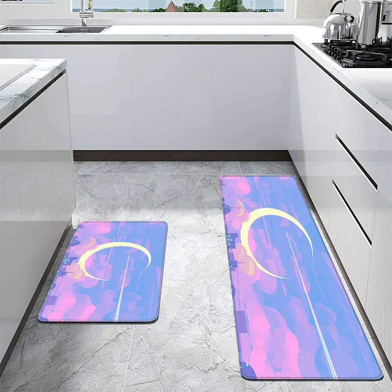 Moon Print Kitchen Mat Bedroom Hallway Anti-Slip Rug Long Strip Carpet Water Absorption Fashion Rectangle Flannel Floor Doormat
Moon Print Kitchen Mat Bedroom Hallway Anti-Slip Rug Long Strip Carpet Water Absorption Fashion Rectangle Flannel Floor Doormat