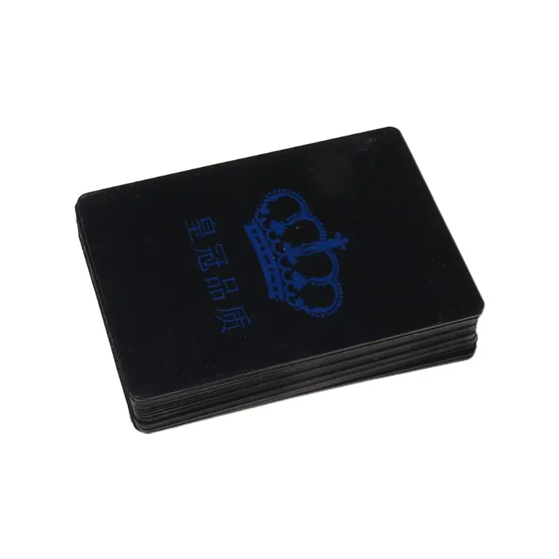 Waterproof Plastic Poker Playing Cards, Black PVC Poker Table Cards Classic Magic Tricks Tool Deck (54pcs)
Waterproof Plastic Poker Playing Cards, Black PVC Poker Table Cards Classic Magic Tricks Tool Deck (54pcs)