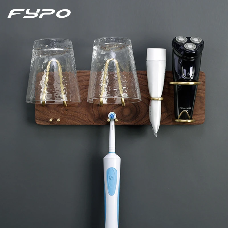 Fypo Toothbrush Holder Wall-mounted Toothbrush Stand Rack Punch-free Cup Holder Razor Holder Bathroom Toothpaste Storage Rack
Fypo Toothbrush Holder Wall-mounted Toothbrush Stand Rack Punch-free Cup Holder Razor Holder Bathroom Toothpaste Storage Rack