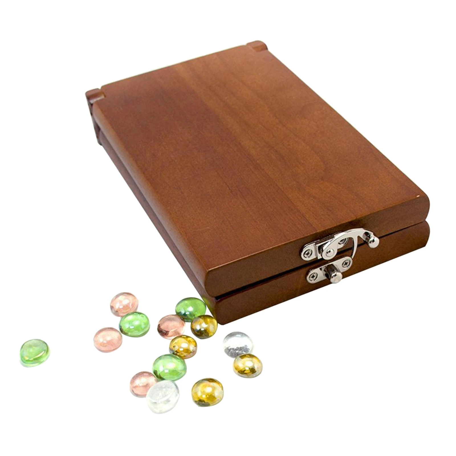Mancala Board Game for Kids, Stones & Wood Folding Board, Puzzle Games for Adults, Board Game for Travel Party, Easy to Carry
Mancala Board Game for Kids, Stones & Wood Folding Board, Puzzle Games for Adults, Board Game for Travel Party, Easy to Carry