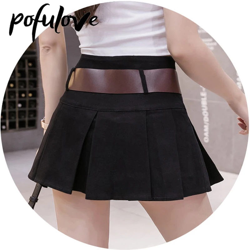Cargo Pleated Skirt with Belt Women Summer Short Mini Skirts Sexy Punk Goth White Vintage Student Girl Clothes Faldas Mujer Jupe
Cargo Pleated Skirt with Belt Women Summer Short Mini Skirts Sexy Punk Goth White Vintage Student Girl Clothes Faldas Mujer Jupe