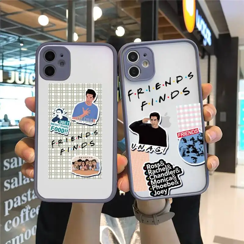 friends TV Memo Phone Case For iPhone 12 11 Mini Pro XR XS Max 7 8 Plus X Matte transparent Gray Back Cover
friends TV Memo Phone Case For iPhone 12 11 Mini Pro XR XS Max 7 8 Plus X Matte transparent Gray Back Cover