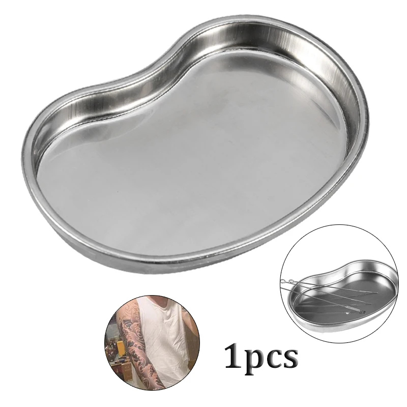 Silver Stainless Steel Tattoo Tray Surgical Disinfection Bending Plate for Dental Eyebrow Lip Tattoo Sterilization S Size 1pcs
Silver Stainless Steel Tattoo Tray Surgical Disinfection Bending Plate for Dental Eyebrow Lip Tattoo Sterilization S Size 1pcs