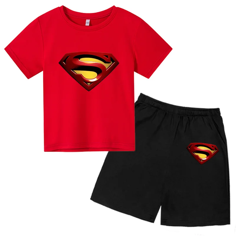 Children's Clothing Hot Sale Summer New Style Boys and Girls Baby Pure Cotton Short-sleeved T-shirt + Shorts Children's Fashion
Children's Clothing Hot Sale Summer New Style Boys and Girls Baby Pure Cotton Short-sleeved T-shirt + Shorts Children's Fashion