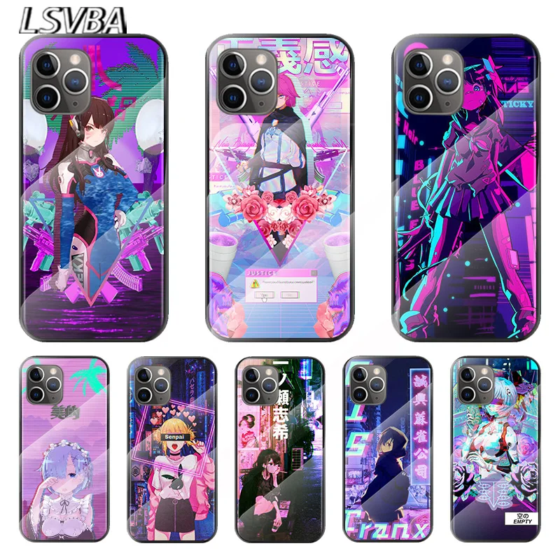 Anime Vaporwave For Apple iPhone 12 11 8 7 6 6S XS XR SE X 2020 Pro Max Mini Plus Tempered Glass Cover Phone Case
Anime Vaporwave For Apple iPhone 12 11 8 7 6 6S XS XR SE X 2020 Pro Max Mini Plus Tempered Glass Cover Phone Case