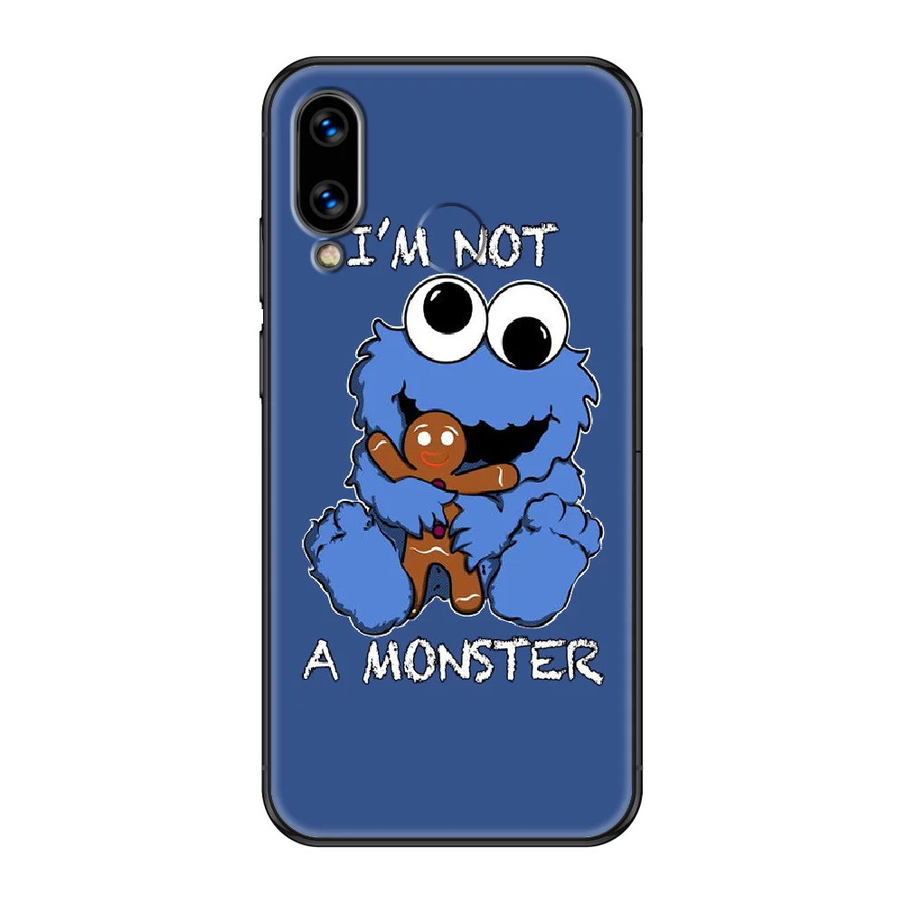 Cartoon Cookie Monster Phone case For Huawei Honor Mate 5 7 8 9 10 20 i A X Lite Pro black luxury cover painting waterproof
Cartoon Cookie Monster Phone case For Huawei Honor Mate 5 7 8 9 10 20 i A X Lite Pro black luxury cover painting waterproof