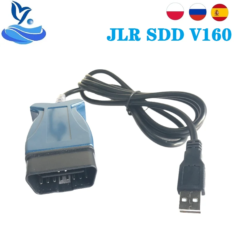 JLR Pro SDD V160 диагностический интерфейс для Jaguar OBD2 сканер Поддержка до PRO Land