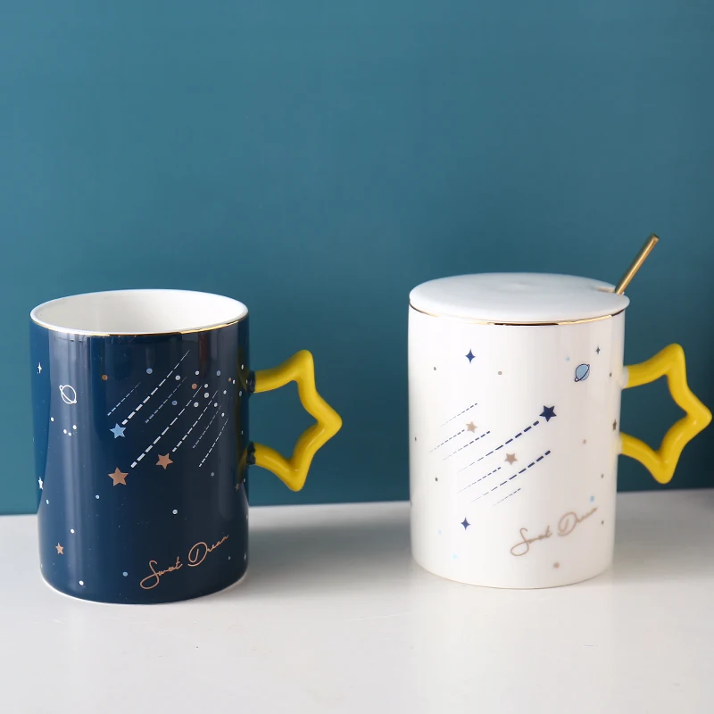Cartoon Ceramic Coffee Mug with Spoon and Lid Cute Nordic Personalised Creative Coffee Cup Couple Tazas Drinkware Gift DA60MKB
Cartoon Ceramic Coffee Mug with Spoon and Lid Cute Nordic Personalised Creative Coffee Cup Couple Tazas Drinkware Gift DA60MKB