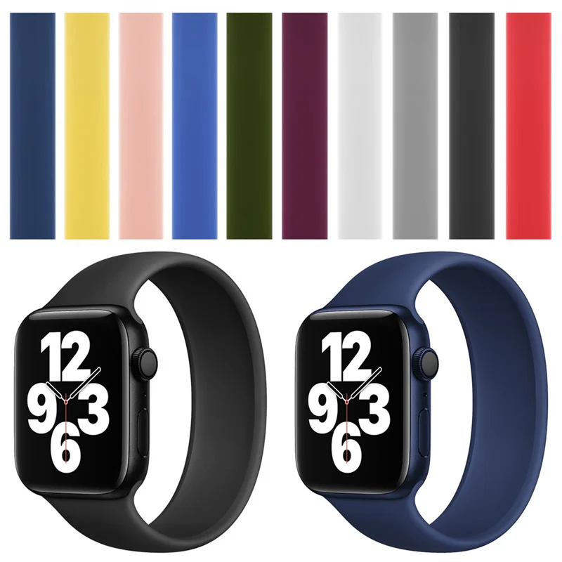 Strap for Apple Watch Band 44mm 40mm 38mm 42mm Accessories Watchband Smart Watch Bracelet Correa iWatch Series 3 4 5 6 SE
Strap for Apple Watch Band 44mm 40mm 38mm 42mm Accessories Watchband Smart Watch Bracelet Correa iWatch Series 3 4 5 6 SE