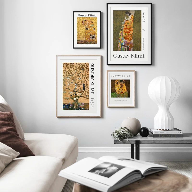 Gustav Klimt Vintage Painting Exhibition Posters Abstract Figure Gold Canvas Print Wall Pictures Bedroom Living Room Home Decor
Gustav Klimt Vintage Painting Exhibition Posters Abstract Figure Gold Canvas Print Wall Pictures Bedroom Living Room Home Decor