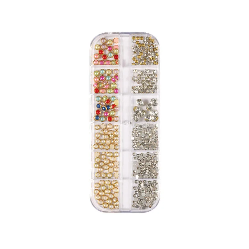Nail diy jewelry new Japanese nail decoration hollow metal rivets and pearl diamond nail accessories
Nail diy jewelry new Japanese nail decoration hollow metal rivets and pearl diamond nail accessories