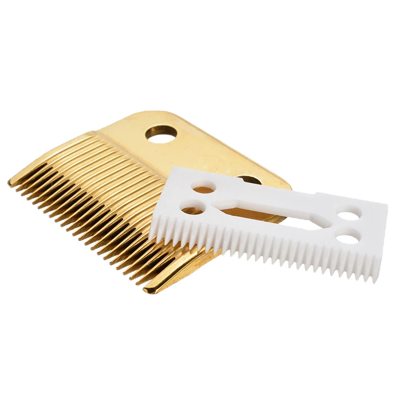 2Pcs Ceramic Blade Cutter Metal Hair Beard Ceramic Blade Cutter Metal Bottom Standard Trimmer For Replacement Clipper Accessory
2Pcs Ceramic Blade Cutter Metal Hair Beard Ceramic Blade Cutter Metal Bottom Standard Trimmer For Replacement Clipper Accessory