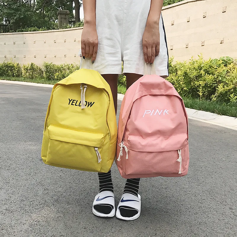 Backpacks Women 2020 Large-Capacity Student Bag Korean-Style Fashion Women's Backpack Lettered Travel Backpack Mini Backpack
Backpacks Women 2020 Large-Capacity Student Bag Korean-Style Fashion Women's Backpack Lettered Travel Backpack Mini Backpack