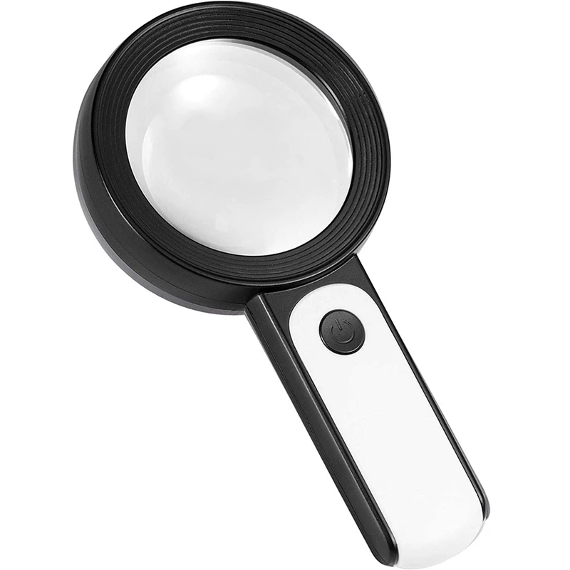ABSF Magnifier with 18 Led Light -30X Hand Magnifier Reading Magnifier,High Clarity & Lightweight Magnifier with Light
ABSF Magnifier with 18 Led Light -30X Hand Magnifier Reading Magnifier,High Clarity & Lightweight Magnifier with Light