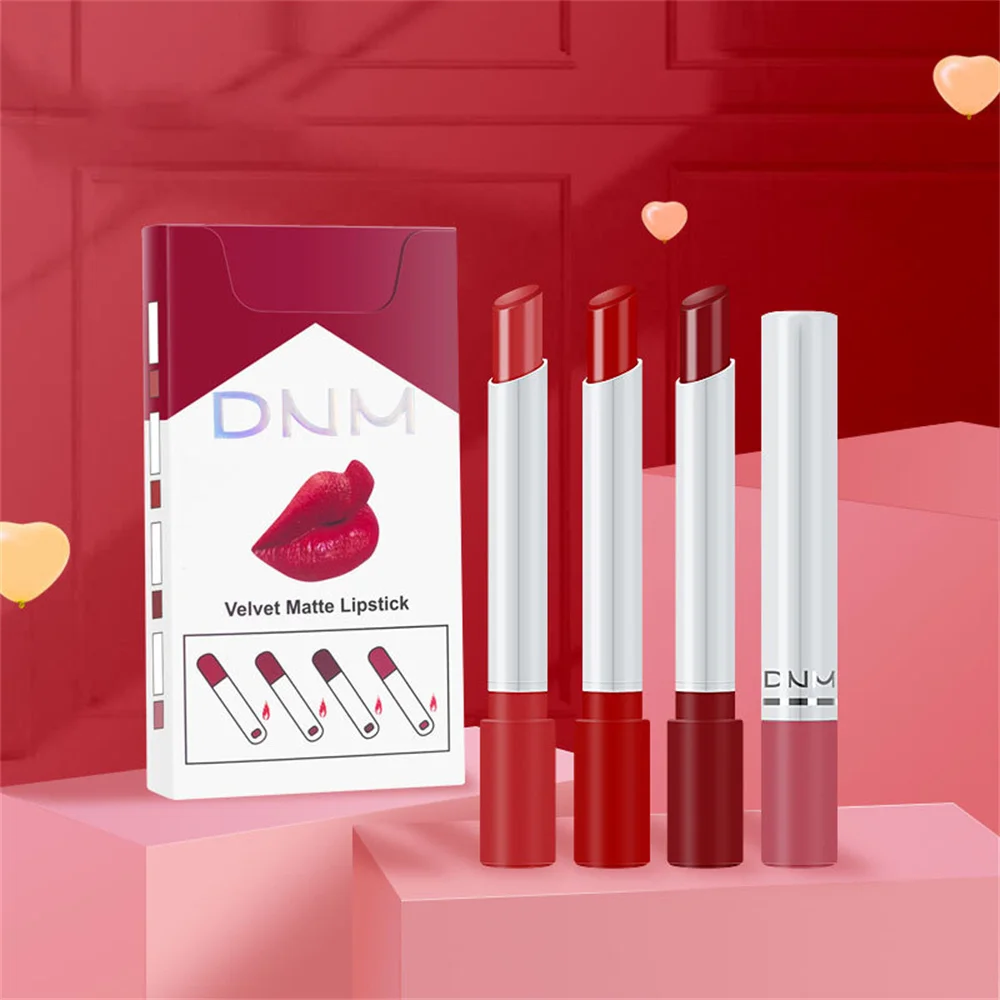 4 Pack Lipsticks Matte Velvet Lip Gloss Set Long Lasting Moisturizer Non-Stick Non-Fade Waterproof Gloss Kit Lip Glaze
4 Pack Lipsticks Matte Velvet Lip Gloss Set Long Lasting Moisturizer Non-Stick Non-Fade Waterproof Gloss Kit Lip Glaze