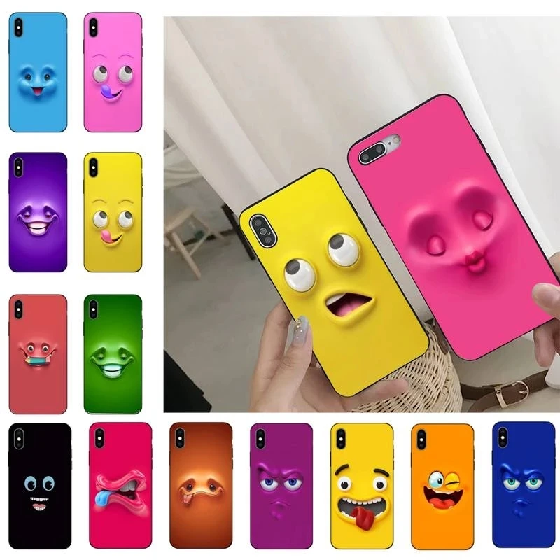 3D funny face Phone Case For iPhone 11 8 7 6 6S Plus 7 plus 8 plus X XS MAX 5 5S XR 12 11 Pro max se 2020 Funda Cover
3D funny face Phone Case For iPhone 11 8 7 6 6S Plus 7 plus 8 plus X XS MAX 5 5S XR 12 11 Pro max se 2020 Funda Cover