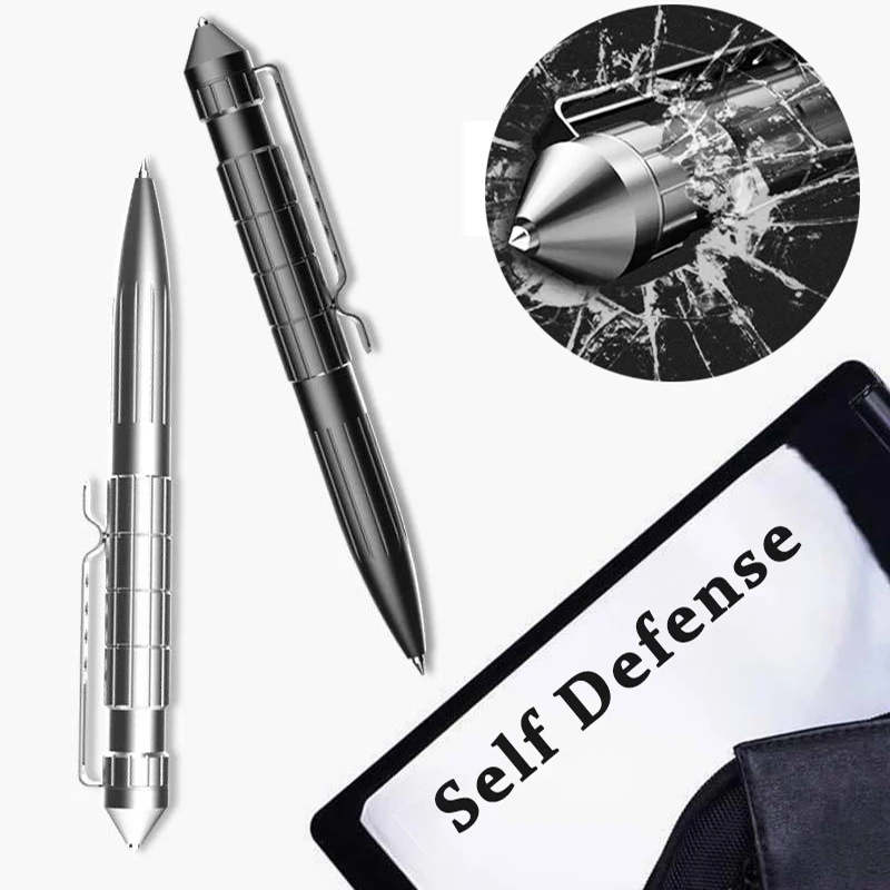 Self Defense Woman Tactical Pen Aluminum Alloy Ball Pen Window Breaker Broken Glass Protection Weapons Survival Accessories edc
Self Defense Woman Tactical Pen Aluminum Alloy Ball Pen Window Breaker Broken Glass Protection Weapons Survival Accessories edc