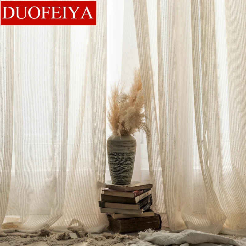 Simple Hemp stripe curtain yarn Japanese study style for study bedroom tea room pinstripe window screen decoration curtain
Simple Hemp stripe curtain yarn Japanese study style for study bedroom tea room pinstripe window screen decoration curtain