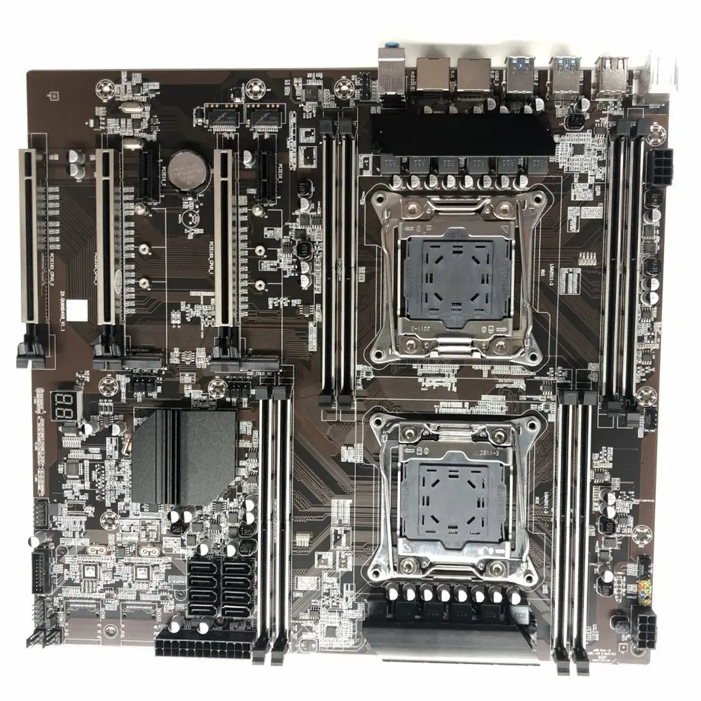 X79 16D X79 Motherboard Intel Dual CPU LGA 2011 REG ECC DDR3 1333 1600 1866MHz SATA3 USB3.0 E-ATX with VGA
X79 16D X79 Motherboard Intel Dual CPU LGA 2011 REG ECC DDR3 1333 1600 1866MHz SATA3 USB3.0 E-ATX with VGA