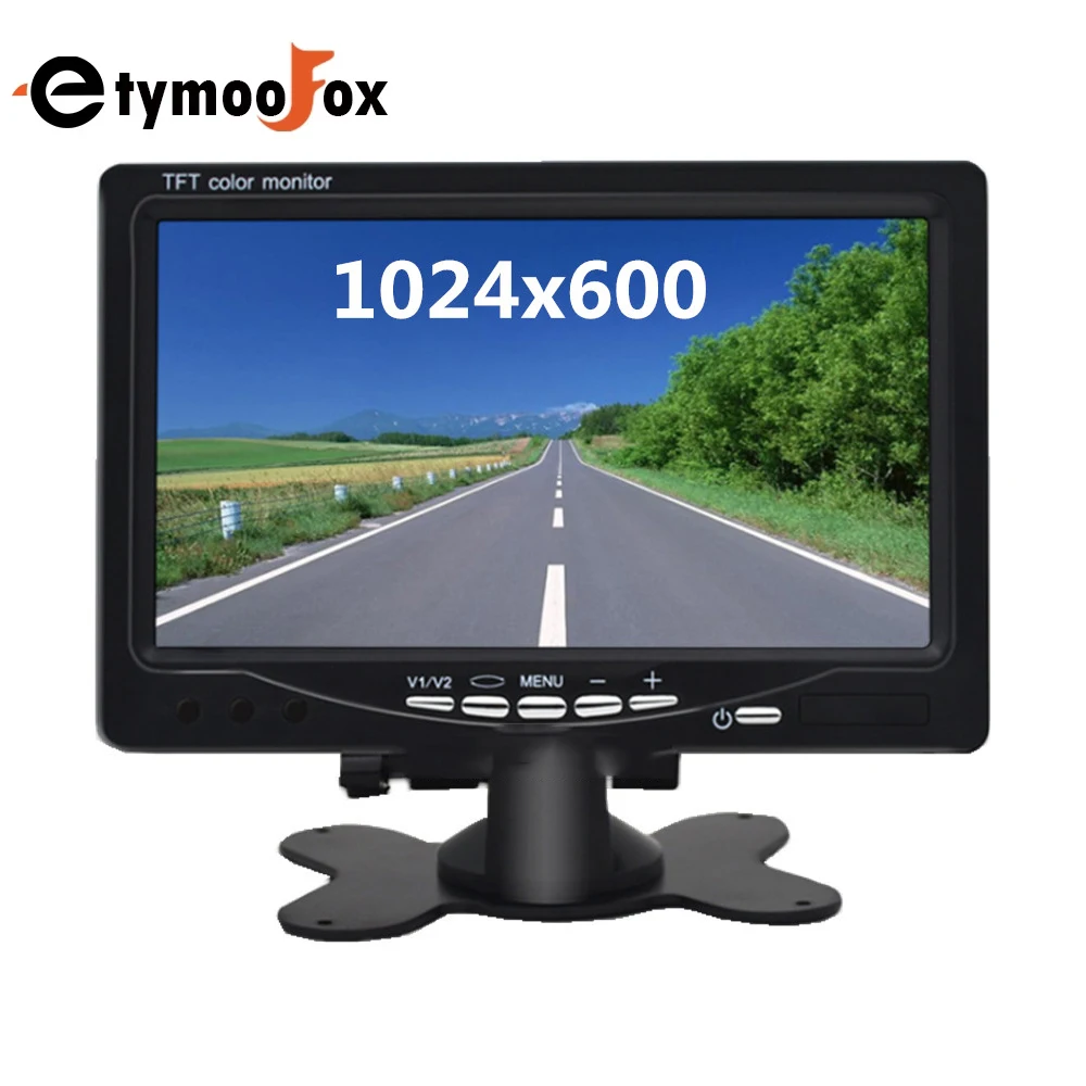 Universal 7 Inch HD screen Car Monitor 1024*600 Security Monitor Parking Assistance for Car Rear View camera Wire Connect
Universal 7 Inch HD screen Car Monitor 1024*600 Security Monitor Parking Assistance for Car Rear View camera Wire Connect