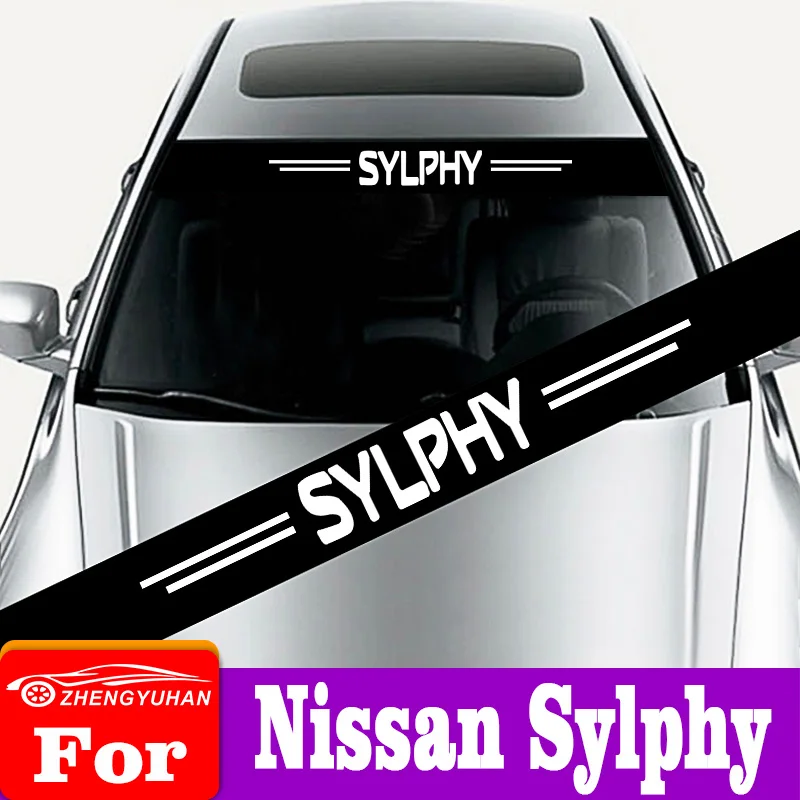 For Nissan Sylphy Car Sticker Styling Decoration Decals Car Front Windshield Prevent Sunlight Reflection Accessories
For Nissan Sylphy Car Sticker Styling Decoration Decals Car Front Windshield Prevent Sunlight Reflection Accessories