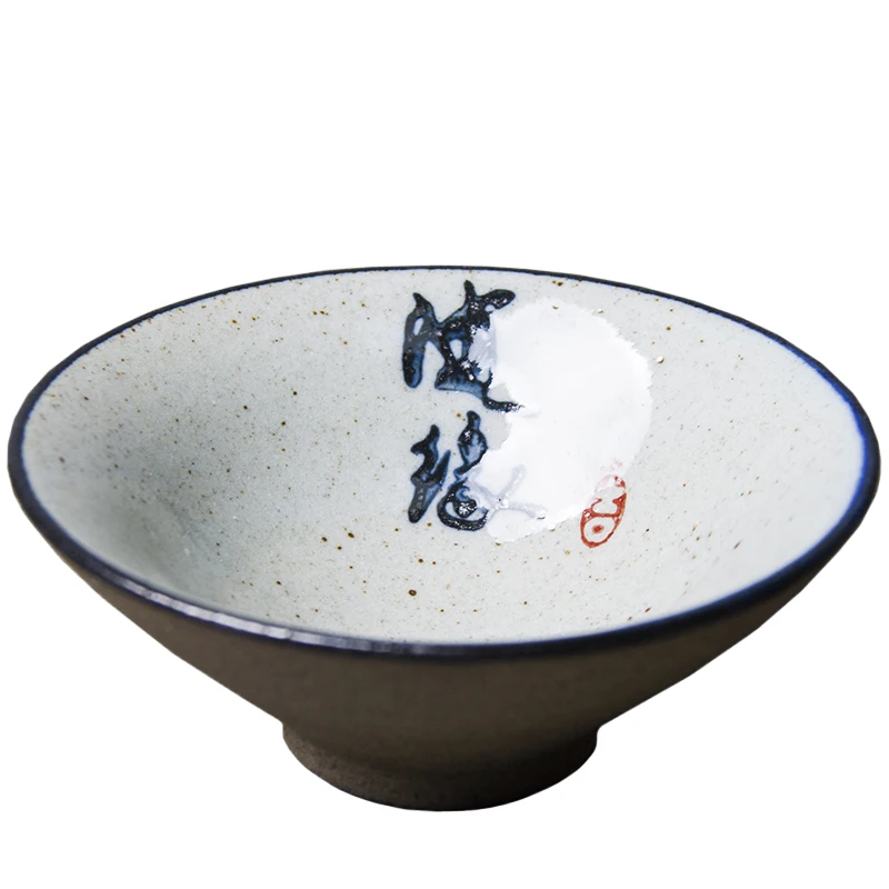 Jingdezhen ceramic hand-painted teacup coarse pottery sample tea cup tea cup big hat cup archaize kung fu tea set
Jingdezhen ceramic hand-painted teacup coarse pottery sample tea cup tea cup big hat cup archaize kung fu tea set