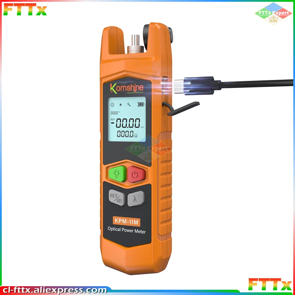 100% New KPM-11M Komshine Fiber Optical Power Meter Mini OPM Medidor de potência PT Support FC/SC/ST interface Free Ship
100% New KPM-11M Komshine Fiber Optical Power Meter Mini OPM Medidor de potência PT Support FC/SC/ST interface Free Ship