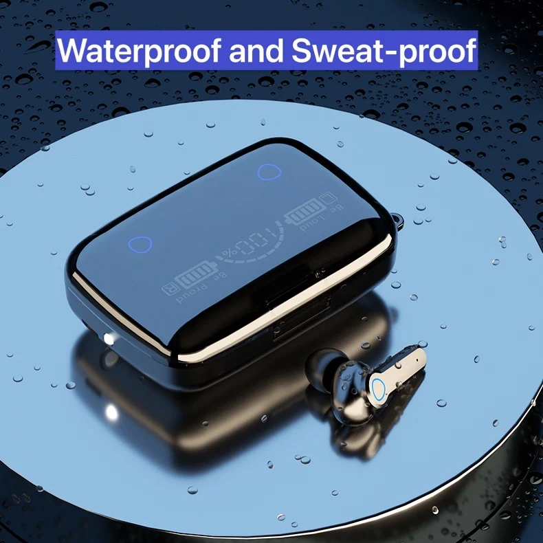 High Quality TWS LED Display Auriculares Sports Headset IPX 7 Waterproof Wireless Bluetooth 5.1 Earphones Earbuds For Phones
High Quality TWS LED Display Auriculares Sports Headset IPX 7 Waterproof Wireless Bluetooth 5.1 Earphones Earbuds For Phones