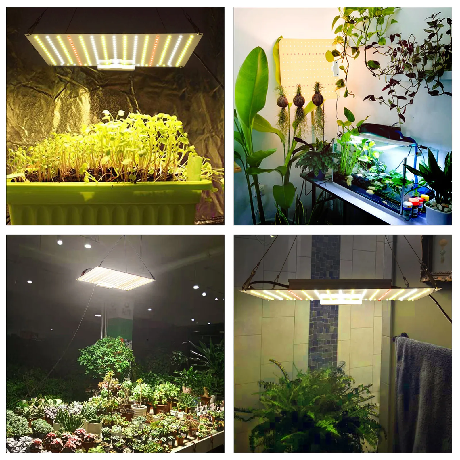 40# Led Grow Light Veg Indoor Flower Plant Hydroponics Full-spectrum Lamp Gardening Nursery Growing Lamp Germination Tools
40# Led Grow Light Veg Indoor Flower Plant Hydroponics Full-spectrum Lamp Gardening Nursery Growing Lamp Germination Tools