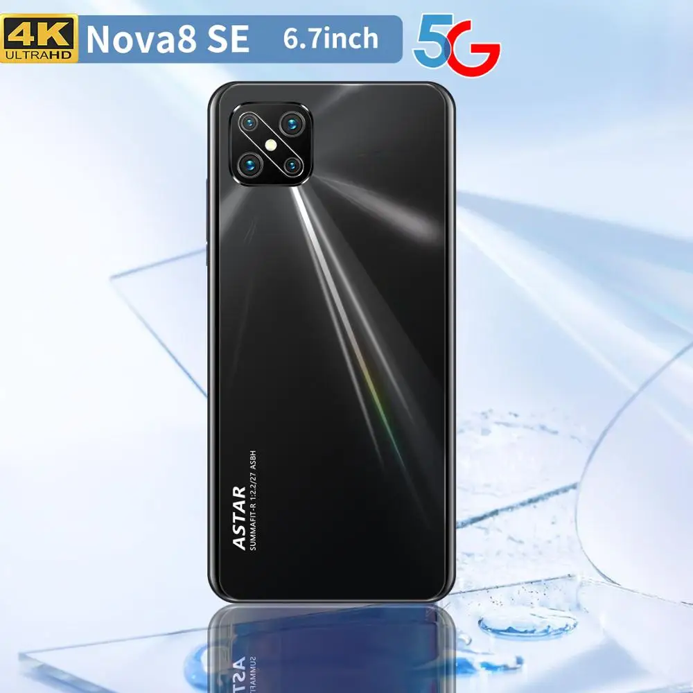 New Global nova 8 se Mobile Phone 6.7" HD Full Display Android Smartphones 256G 4800mAh 18+48MP Camera Cell Smart
New Global nova 8 se Mobile Phone 6.7" HD Full Display Android Smartphones 256G 4800mAh 18+48MP Camera Cell Smart