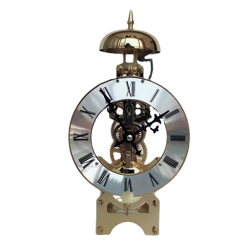 Copper Desk Clock Mechanical Gold Metal Luxury Desk Clock Vintage Living Room Clockwork Bedside Desktop Clocks Home Decor
Copper Desk Clock Mechanical Gold Metal Luxury Desk Clock Vintage Living Room Clockwork Bedside Desktop Clocks Home Decor