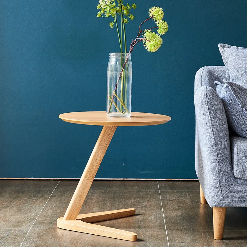 Curved design Nordic solid wood small tea table natural texture multi-functional side table feel smooth creative round corner ta
Curved design Nordic solid wood small tea table natural texture multi-functional side table feel smooth creative round corner ta