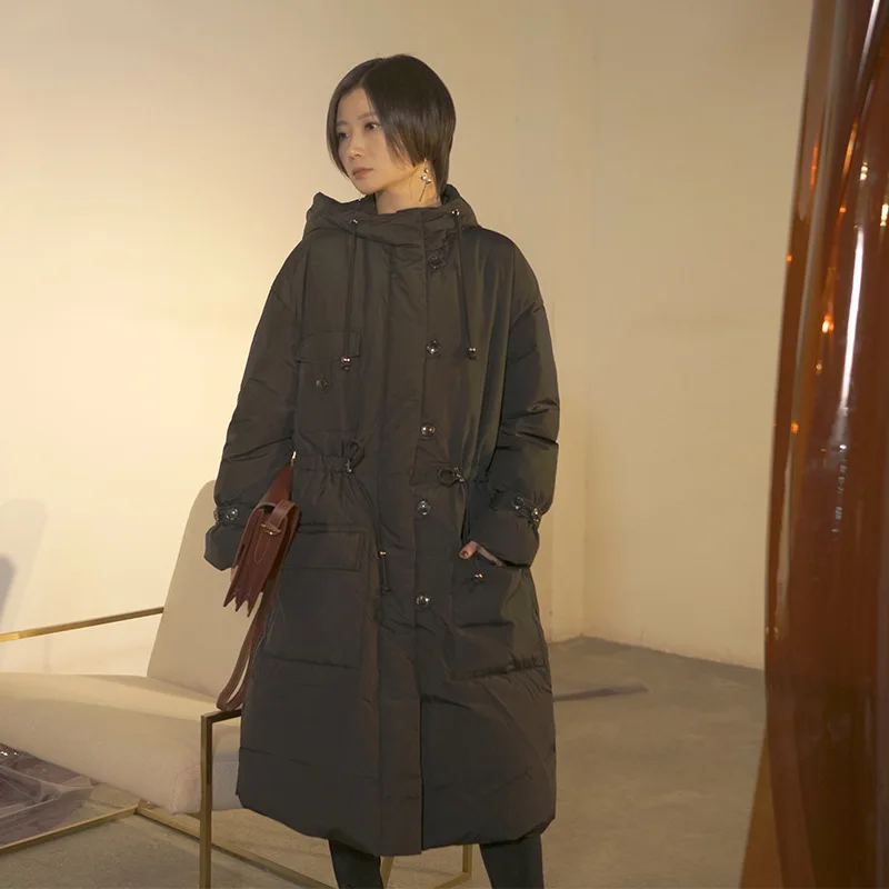 Women's Clothing Winter Workwear down Coat High-End down Jacket Loose-Fit
Women's Clothing Winter Workwear down Coat High-End down Jacket Loose-Fit