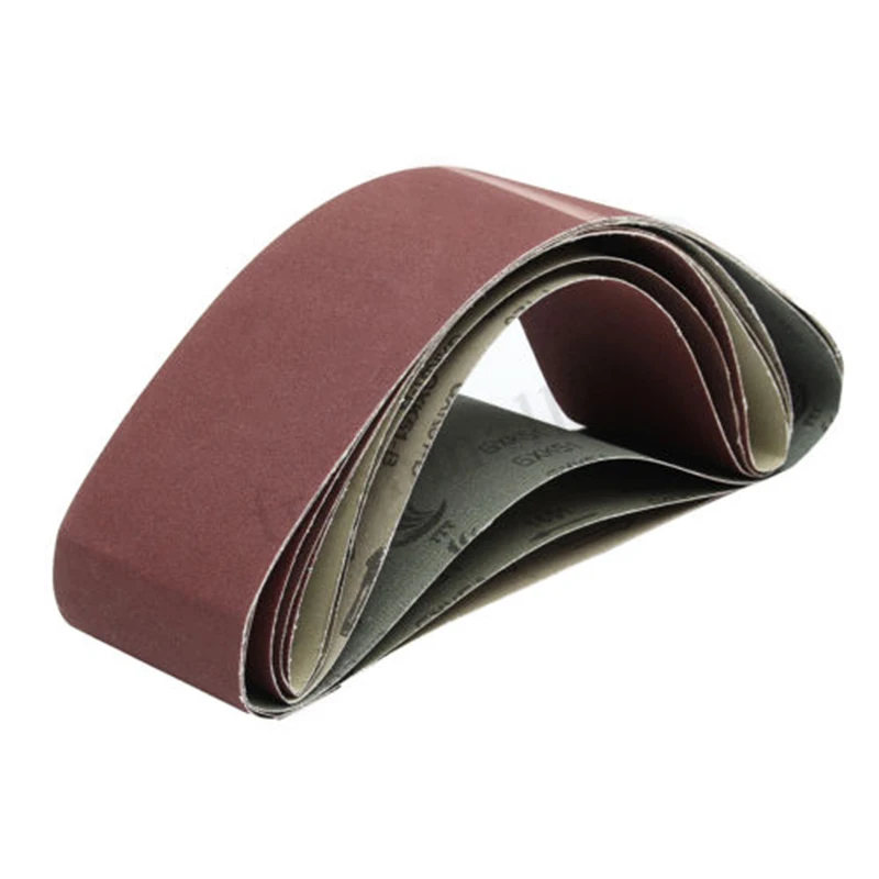 6PCS/ Set Abrasive Sanding Belts Sander Belt Sander Attachment Grinder Polisher Power Tool Accessory Wood Soft Metal Polishing
6PCS/ Set Abrasive Sanding Belts Sander Belt Sander Attachment Grinder Polisher Power Tool Accessory Wood Soft Metal Polishing