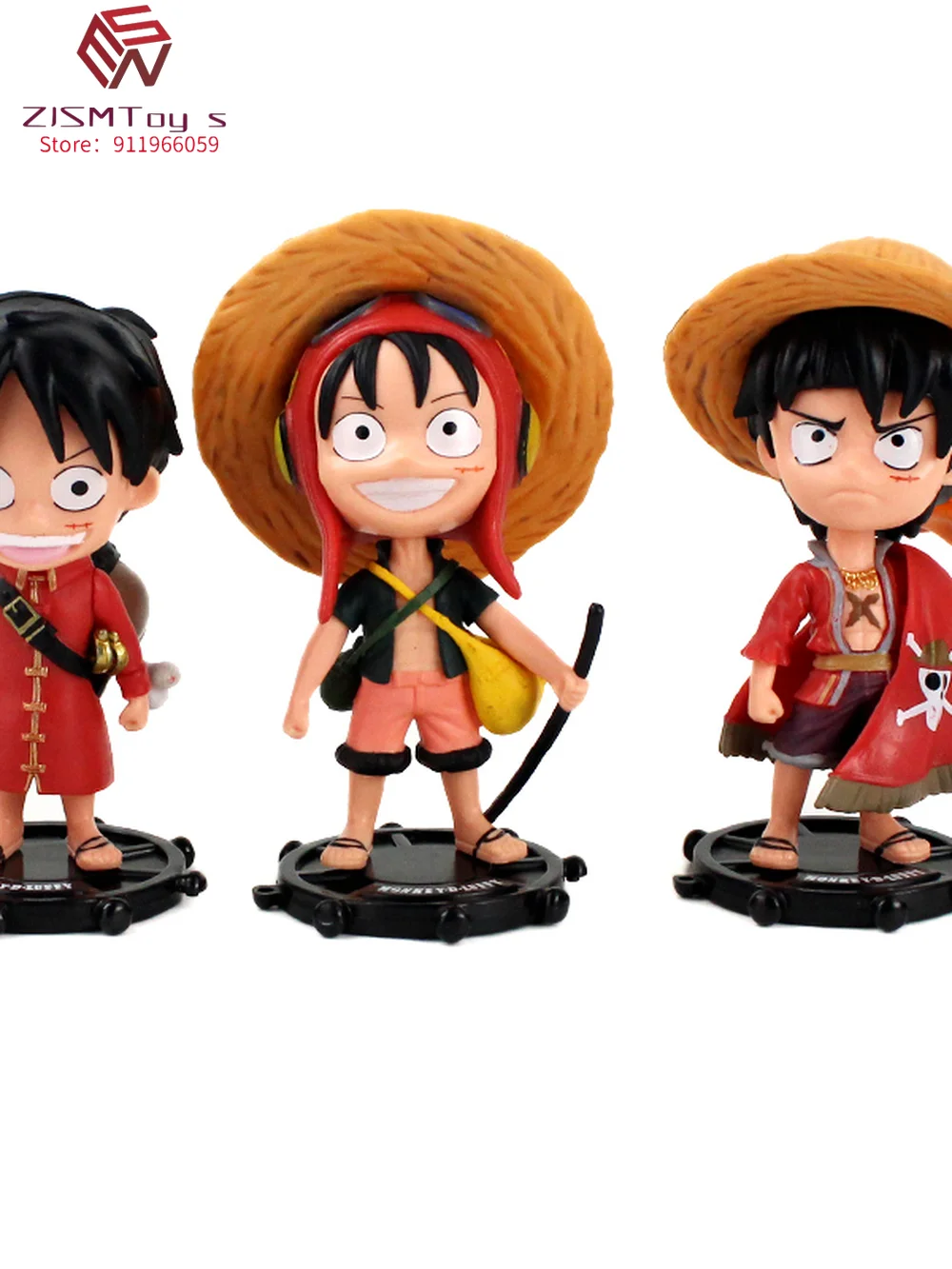 3pcs/set Anime One Piece Luffy PVC Figure Collectible Model Toys Beautiful Figurine Q Version Dolls
3pcs/set Anime One Piece Luffy PVC Figure Collectible Model Toys Beautiful Figurine Q Version Dolls
