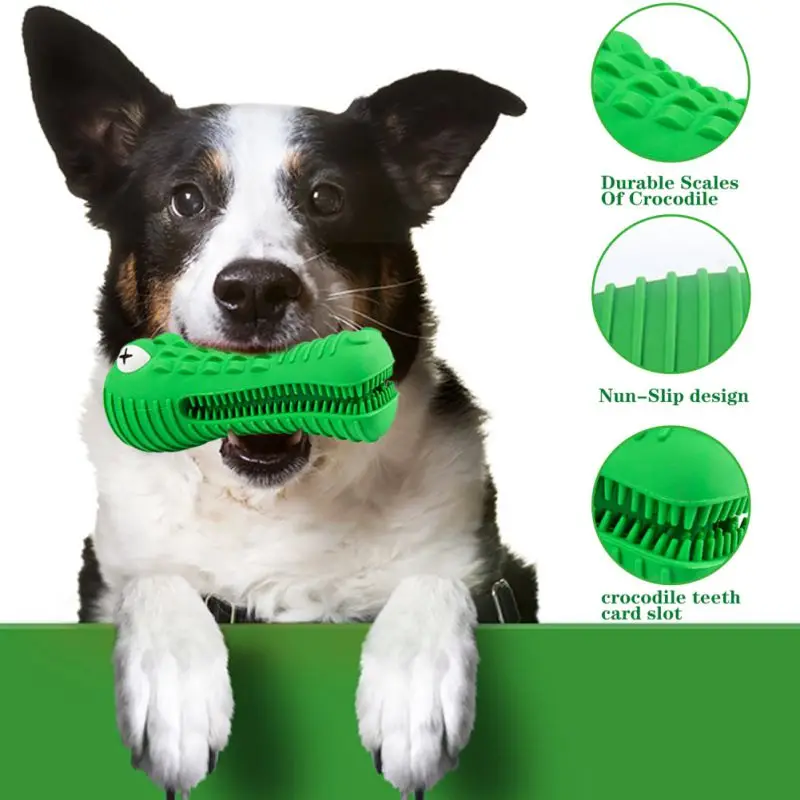 Dog Chew Toys Durable Rubber Toy Aggressive Chewers Dog Toothbrush Doggy Puppy Dental Care For Dog Pet Training Cleaning Teeth
Dog Chew Toys Durable Rubber Toy Aggressive Chewers Dog Toothbrush Doggy Puppy Dental Care For Dog Pet Training Cleaning Teeth