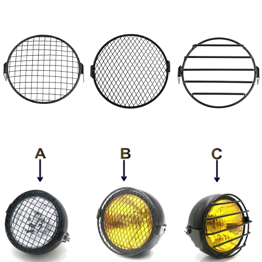 1pc 6" Retro Motorcycle Headlight Metal Mesh Grill Cover Mask Protector Black Square diamond Metal Grid Motor Parts
1pc 6" Retro Motorcycle Headlight Metal Mesh Grill Cover Mask Protector Black Square diamond Metal Grid Motor Parts