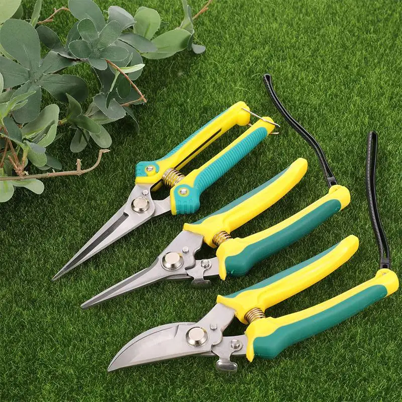 3pcs Garden Pruning Shears Pruning Tools Hand Pruner Cutter Grape Fruit Picking Weed Household Potted Branches Pruner
3pcs Garden Pruning Shears Pruning Tools Hand Pruner Cutter Grape Fruit Picking Weed Household Potted Branches Pruner
