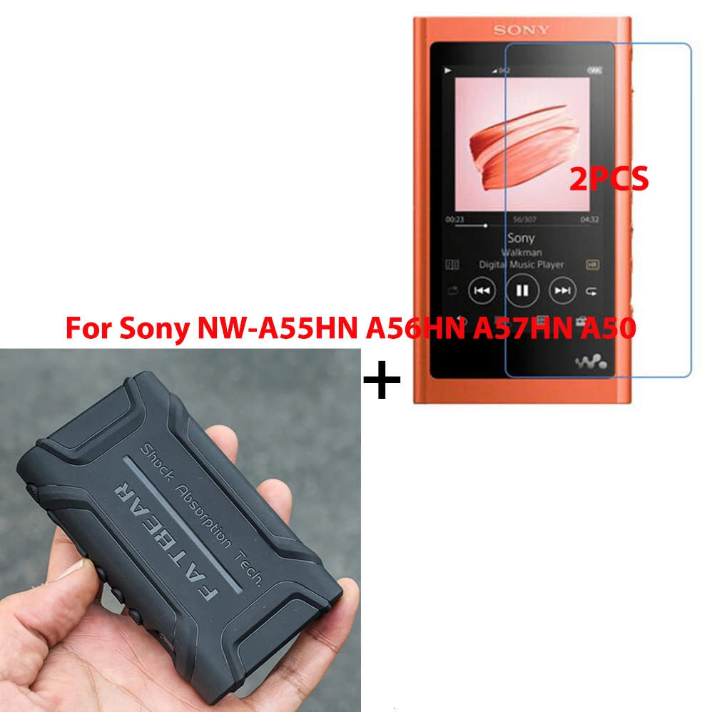 2 шт./упаковка Защитная пленка для экрана mp3-плеера Sony Walkman A56HN A57HN A50 A55 A56 A57