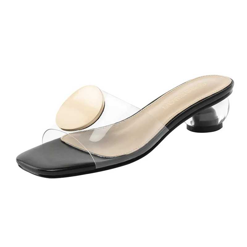 2021 summer thick heel transparent crystal heel sandals and slippers women's outer wear square toe open toe sandals women
2021 summer thick heel transparent crystal heel sandals and slippers women's outer wear square toe open toe sandals women