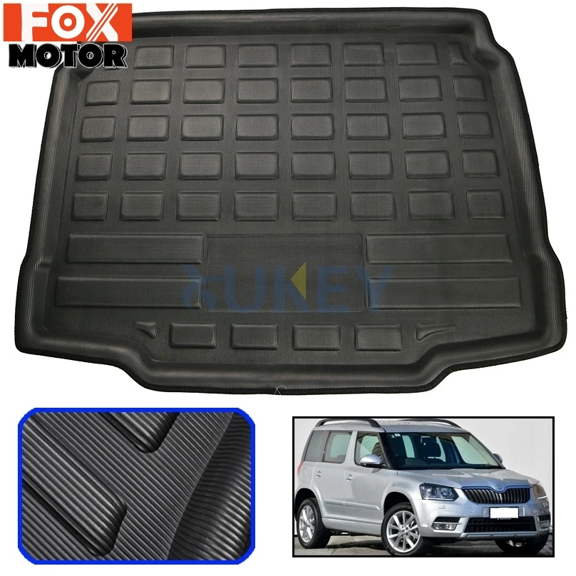 For Skoda Yeti 5L 2009 - 2017 Boot Tray Cargo Liner Rear Trunk Floor Mat Carpet Luggage Tray 2010 2011 2012 2013 2014 2015 2016
For Skoda Yeti 5L 2009 - 2017 Boot Tray Cargo Liner Rear Trunk Floor Mat Carpet Luggage Tray 2010 2011 2012 2013 2014 2015 2016