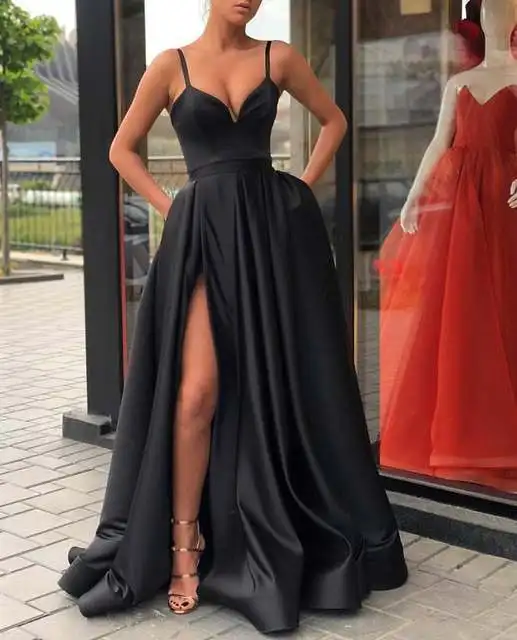 New 2021 Women Elegant Maxi Dress Ladies Sexy V-neck Sleeveless Slim Floor Length Evening Party Dress Prom Dress Wedding Dress
New 2021 Women Elegant Maxi Dress Ladies Sexy V-neck Sleeveless Slim Floor Length Evening Party Dress Prom Dress Wedding Dress