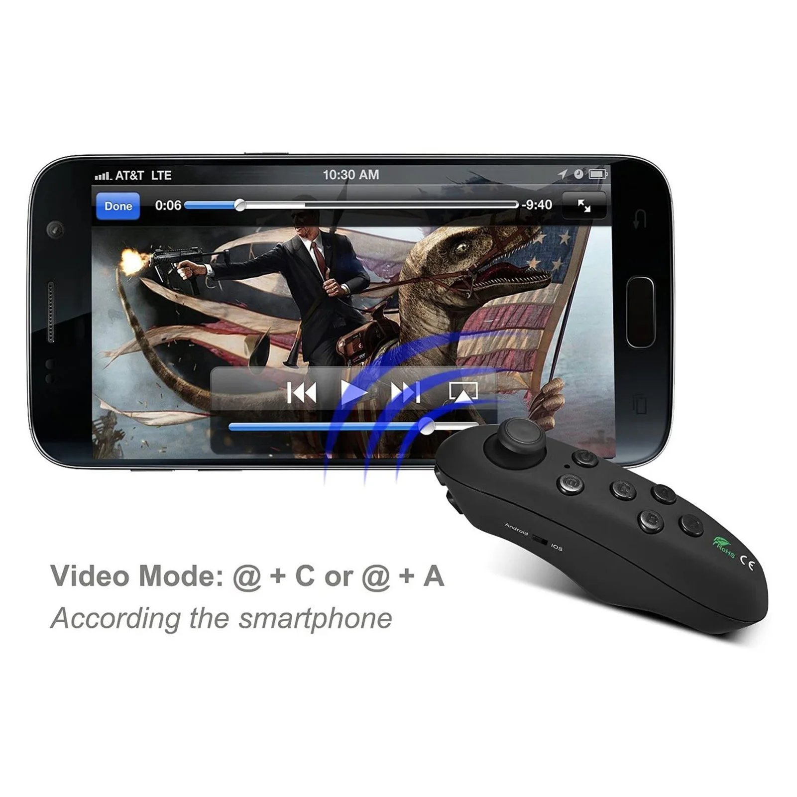 VR Remote Controller Gamepad Wireless Bluetooth VR Handle Game Control For IPhone For Android For Drop Shipping Wholesale
VR Remote Controller Gamepad Wireless Bluetooth VR Handle Game Control For IPhone For Android For Drop Shipping Wholesale