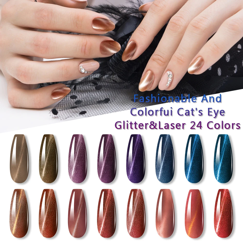 8ml Cat's Eye Magnetic Nail Polish Varnishes Shinny Gel Lacquer Glitter Bright Color Nail Soak Off UV Gel Polish Nail Art Design
8ml Cat's Eye Magnetic Nail Polish Varnishes Shinny Gel Lacquer Glitter Bright Color Nail Soak Off UV Gel Polish Nail Art Design