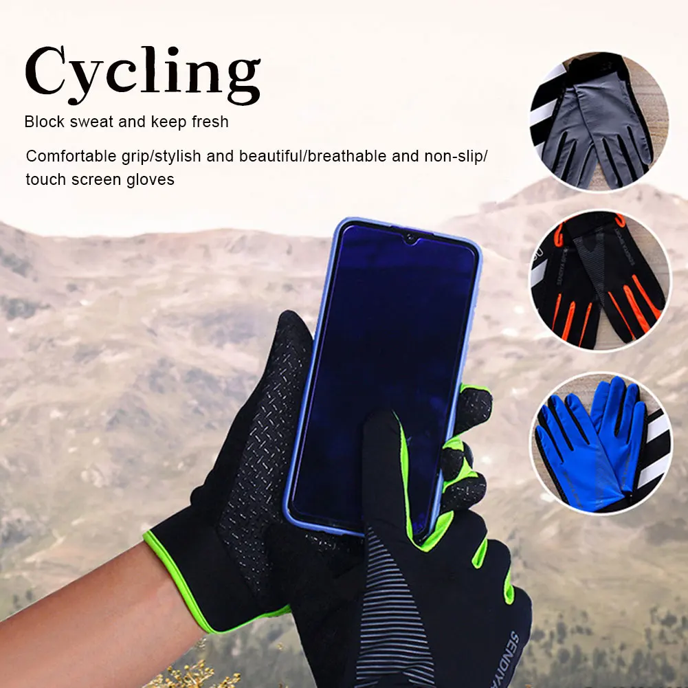 Cycling Breathable Non-Slip Touch Screen Gloves Outdoor Mountaineering Climbing Fitness Sun Proof Ultra-thin Fabric Bike Gloves
Cycling Breathable Non-Slip Touch Screen Gloves Outdoor Mountaineering Climbing Fitness Sun Proof Ultra-thin Fabric Bike Gloves
