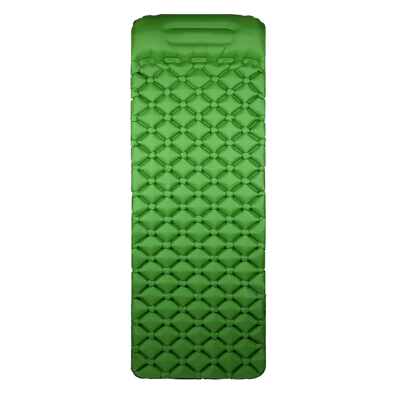 Single Camping Pad with Pillow Lightweight Compact Air Pad Lightweight Portable Air Mattress for Tent Backpacking Hiking
Single Camping Pad with Pillow Lightweight Compact Air Pad Lightweight Portable Air Mattress for Tent Backpacking Hiking