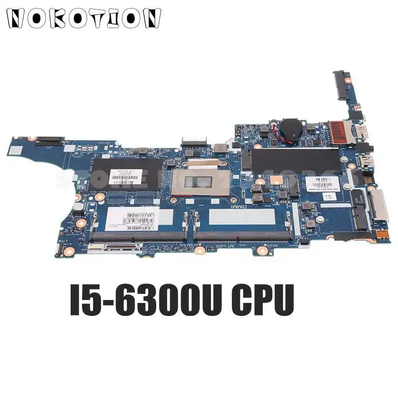 NOKOTION 918324-601 918324-001 918324-501 6050A2892401-MB-A01 For HP EliteBook 840 G3 Laptop Motherboard I5-6300U CPU
NOKOTION 918324-601 918324-001 918324-501 6050A2892401-MB-A01 For HP EliteBook 840 G3 Laptop Motherboard I5-6300U CPU