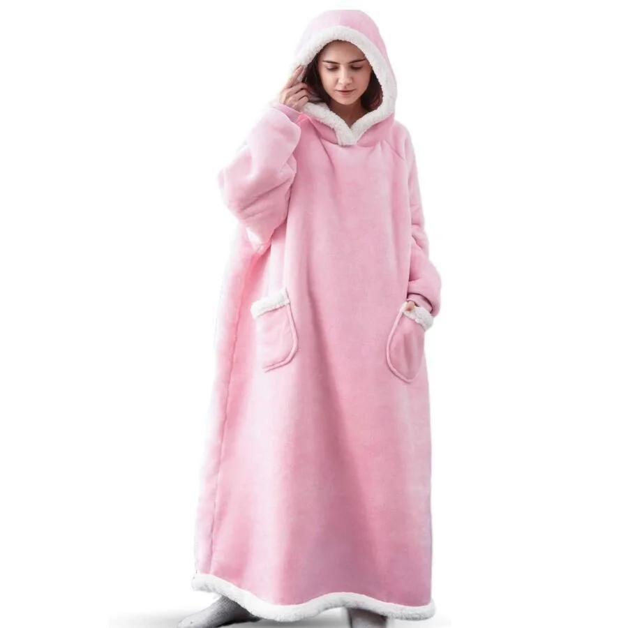 Women Hoodies Super Long Sleeves Flannel With Winter Sweatshirt Men Blanket Pullover Fleece Giant TV Blanket Oversized Hoodie
Women Hoodies Super Long Sleeves Flannel With Winter Sweatshirt Men Blanket Pullover Fleece Giant TV Blanket Oversized Hoodie