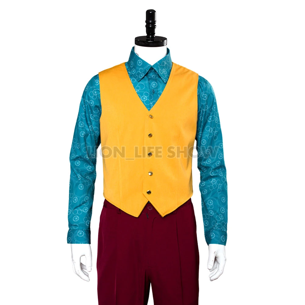 Joker Eric Border Jack Napier Joaquin Pheonix Cosplay Costume Men Halloween Suit
Joker Eric Border Jack Napier Joaquin Pheonix Cosplay Costume Men Halloween Suit
