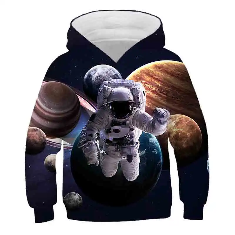 2020 New Astronaut Boy Girl Kids Fashion Casual Hoodies Coat boys/girls Children Cool 3D Printed Long Sleeve Pullover Sweatshirt
2020 New Astronaut Boy Girl Kids Fashion Casual Hoodies Coat boys/girls Children Cool 3D Printed Long Sleeve Pullover Sweatshirt